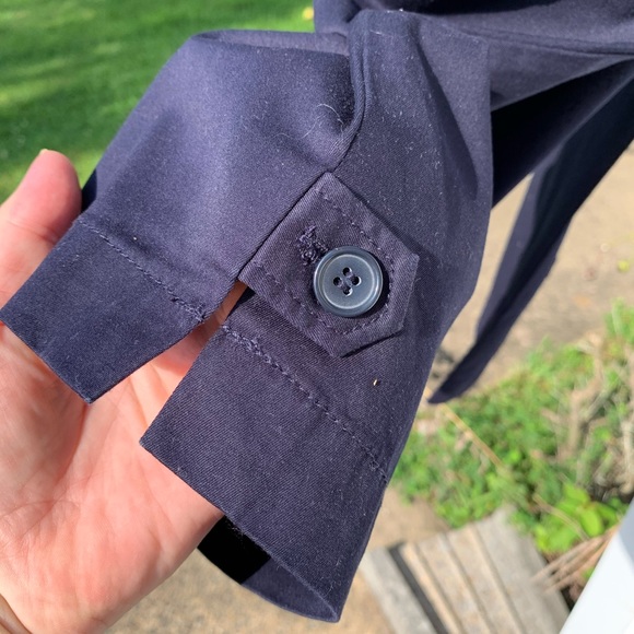 NWT Talbots "the Perfect Crop" Navy Blue Pants - Picture 5 of 6